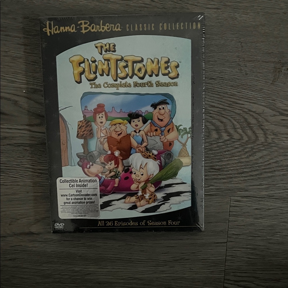 The Flintstones Complete Fourth Season DVD brand new❤️